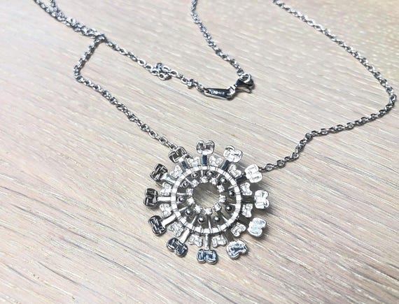 Tapio Wirkkala Sun Pendant Necklace: Finnish Modernist Silver Jewelry