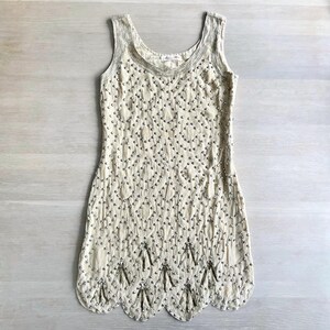 alannah hill beaded dress Pre-loved Alannah Hill Black Cream Beaded Dress – GrandDays main image 1