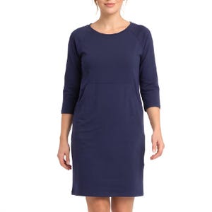 chinese dress ladies Ladies Linen Shift Dress main image 1