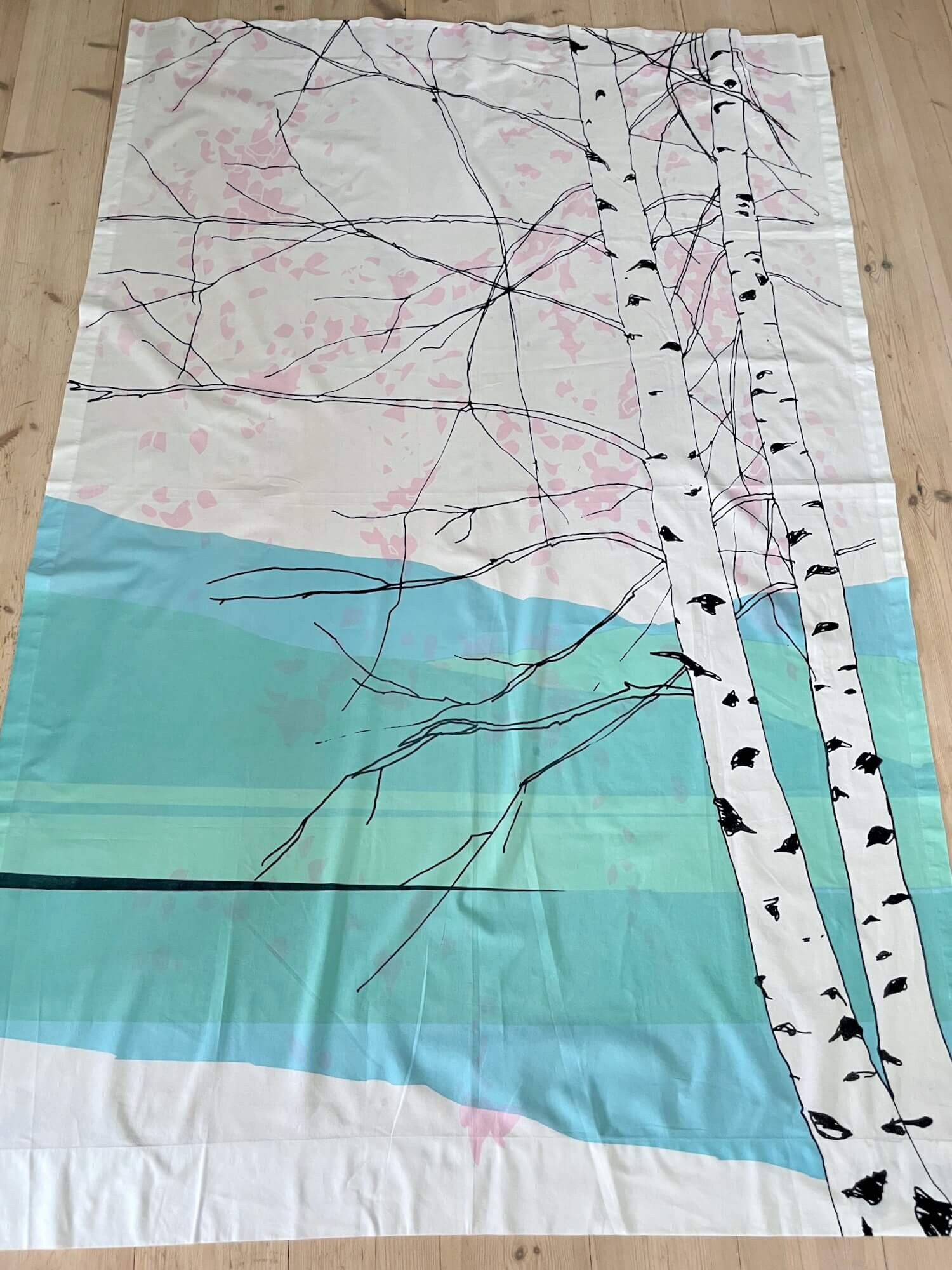 Marimekko fabric wall hanging hotsell