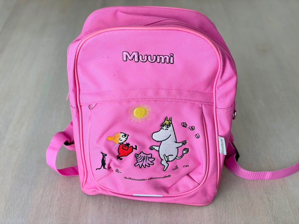 Pink Moomin Backpack by Moomin Characters Etsy