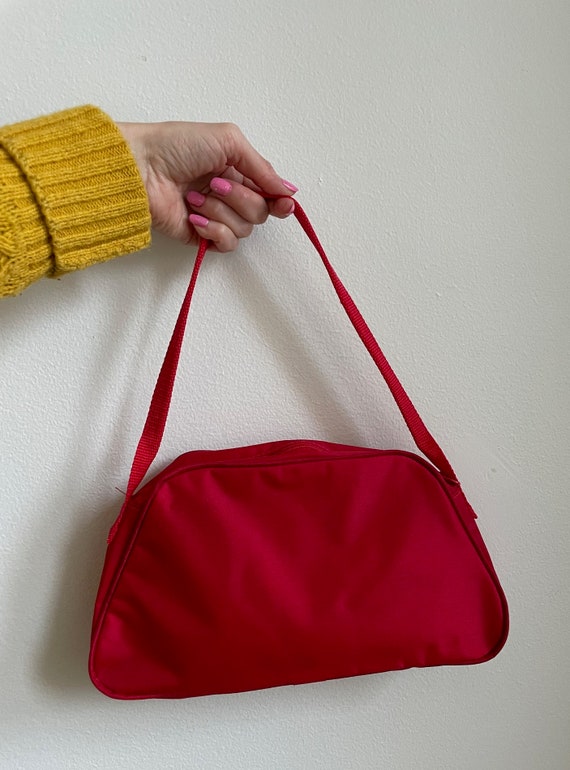 Red Vintage MARIMEKKO Shoulder Bag, Small Handbag… - image 9
