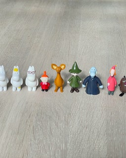 Moomin Figures: Collectible 12-piece Set, Finnish Design - Etsy
