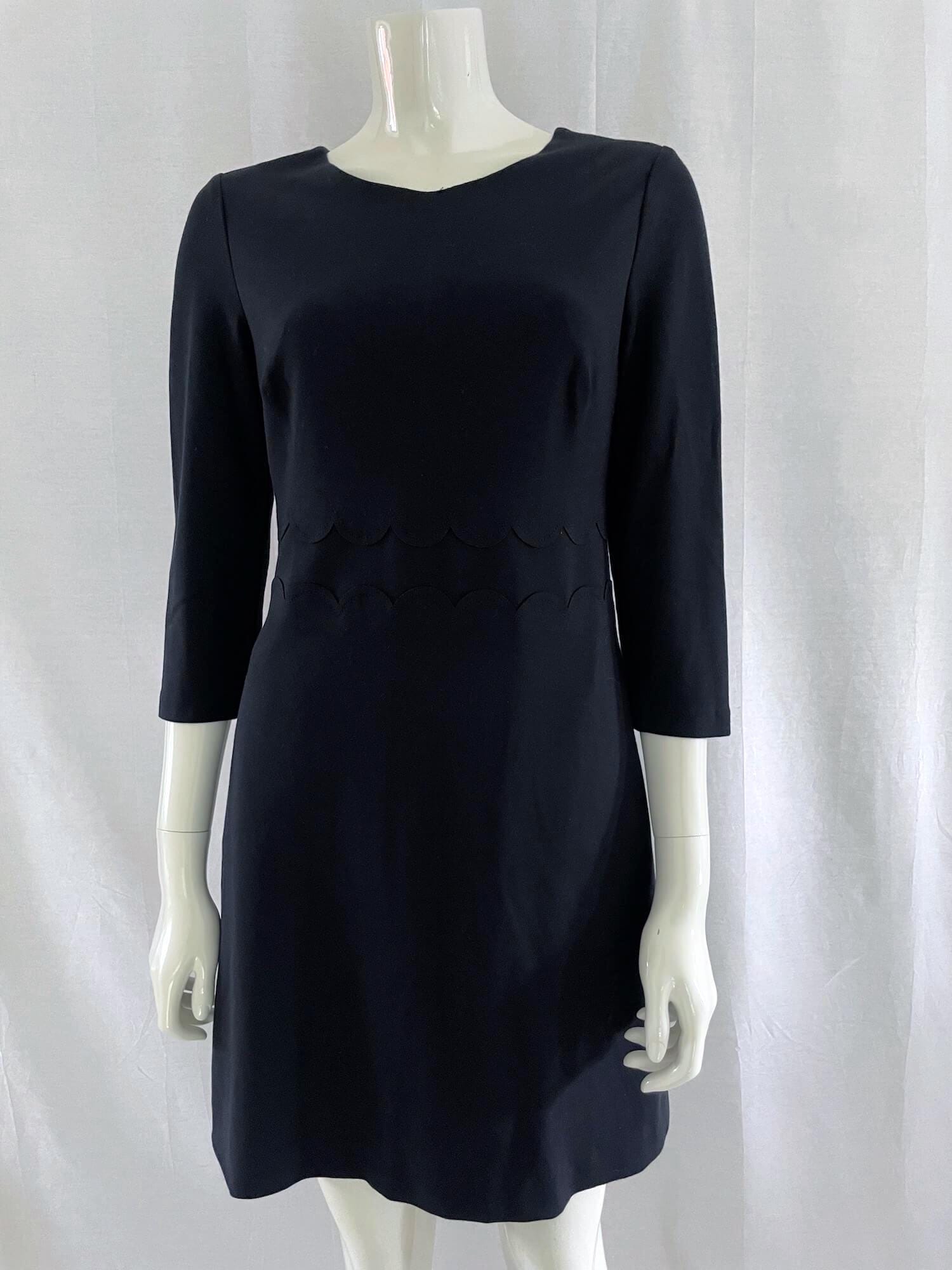 black long dress with short sleeves Berylove Women Mermaid Black Tie Dress Short Sleeve Long Formal Dress with Slit, Black / US16