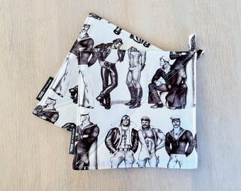 レア　tom of finland コラボ　クッションカバー Tom of Finland Cushion Cover by Finlayson, Gay Art Pillow Case