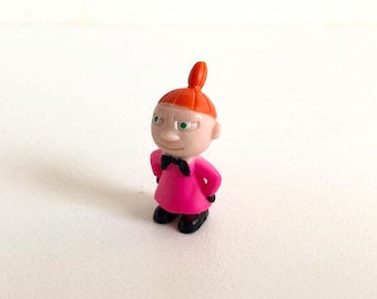 Figurka Little My, figurki vintage mini, zabawki z postaciami Muminków