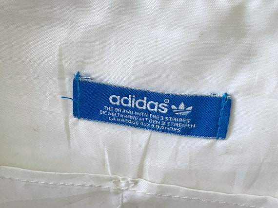 White Adidas Vintage Messenger Bag, Crossbody Spo… - image 8