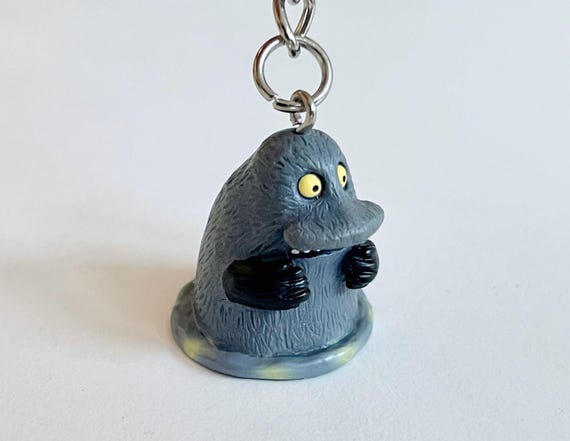 Groke Moomin Keyring, Moomin Character Keychain Accessory