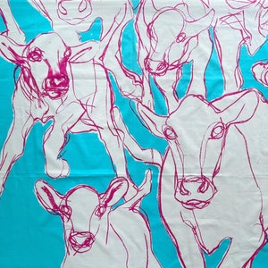 マリメッコ/marimekko/ファブリック/KEVATJUHLA/ウシ柄