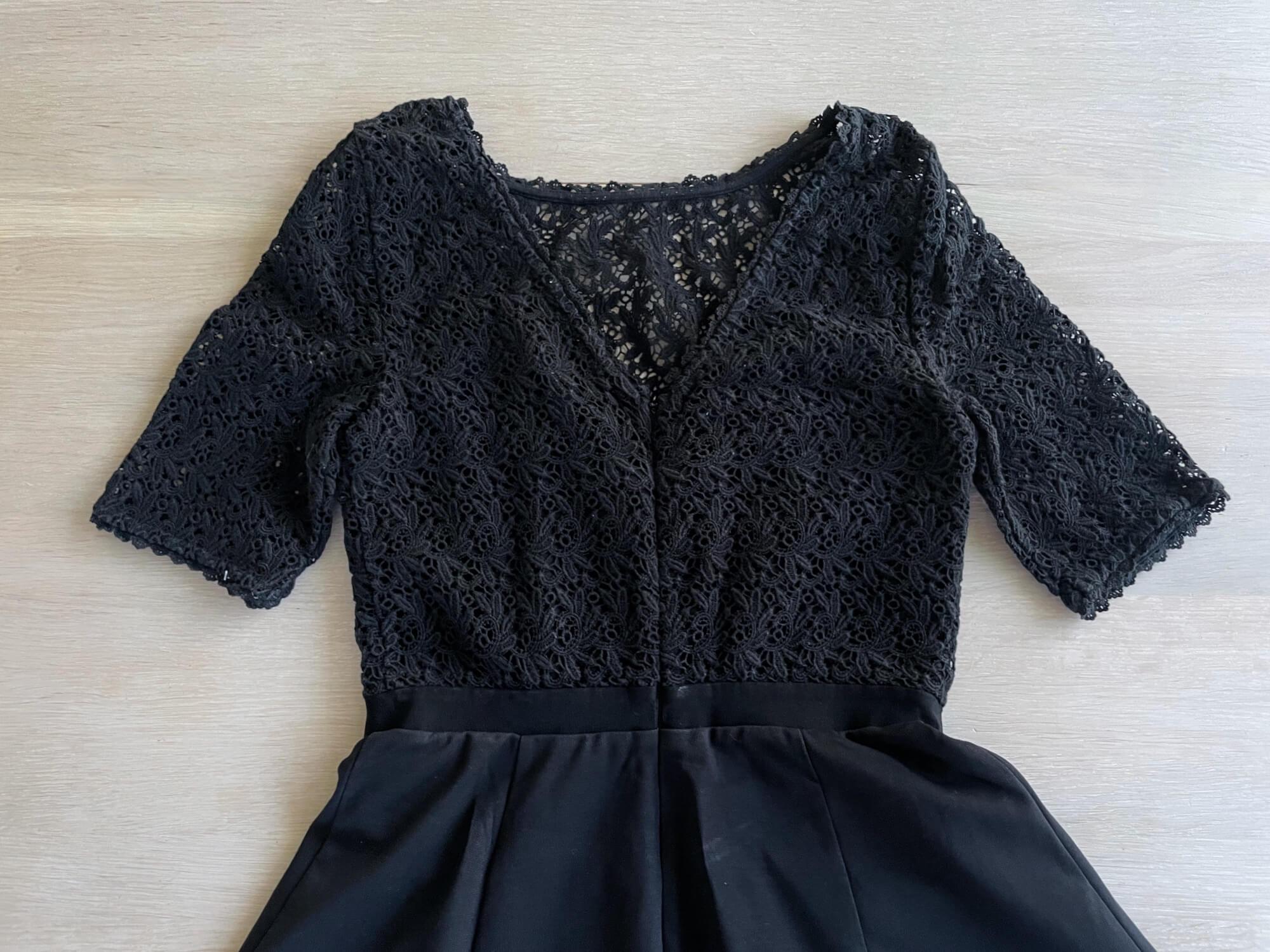 Boden Black Lace Fit & Flare Dress - Elegant Evening Style (US 8R / UK 12R) Boden Black Lace Fit & Flare Dress - Elegant Evening Style (US 8R / UK 12R)