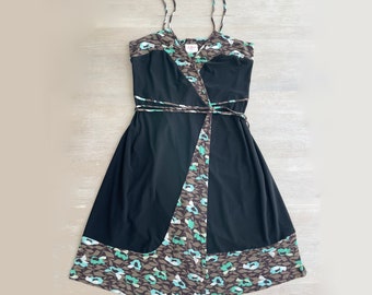 Leona Edmiston Frock Dress, Wrap dress, Size M