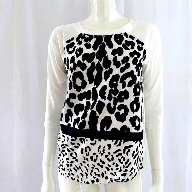Printed Raglan L/S Blouse main image 0