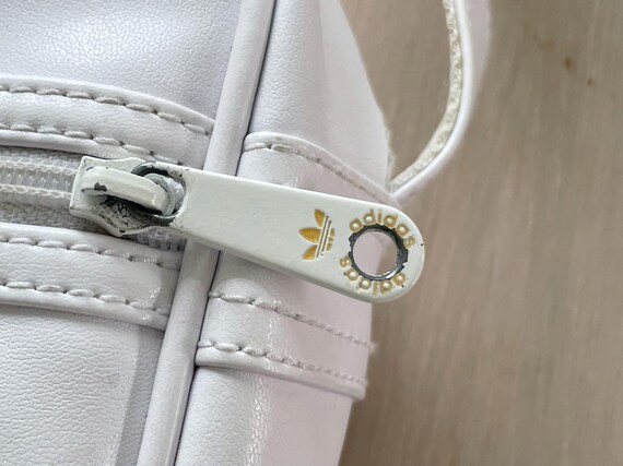 White Adidas Vintage Messenger Bag, Crossbody Spo… - image 4