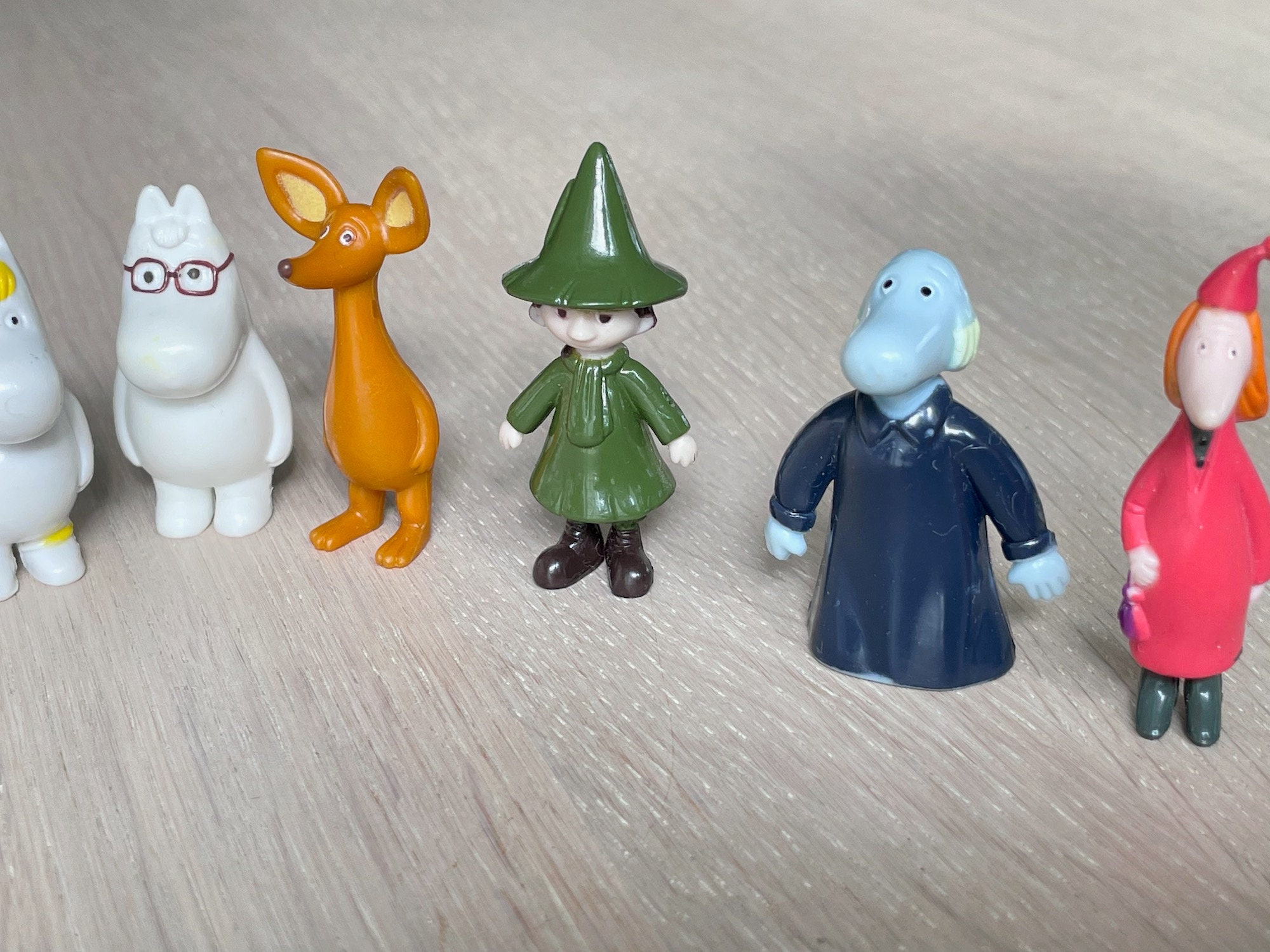 Moomin Figures: Collectible 12-piece Set, Finnish Design - Etsy