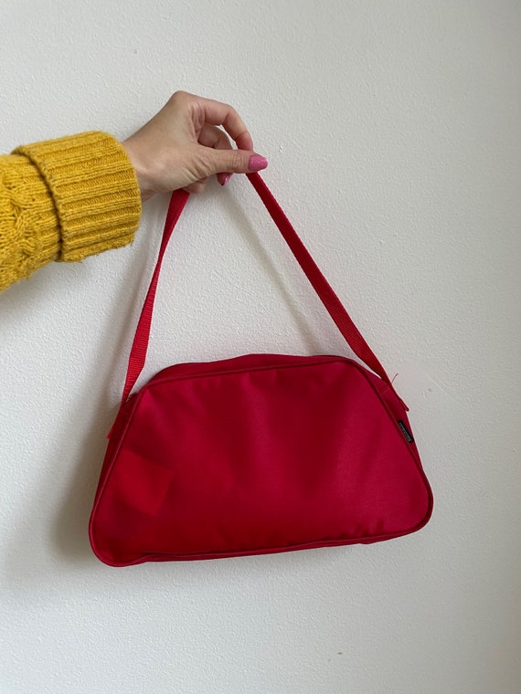 Red Vintage MARIMEKKO Shoulder Bag, Small Handbag… - image 2