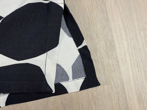 Vintage Marimekko Kivet Shirt, Sleeveless Geometr… - image 4
