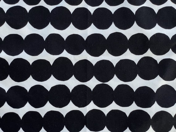 Marimekko Bag, Black and White Polka Dot Tote Bag… - image 6