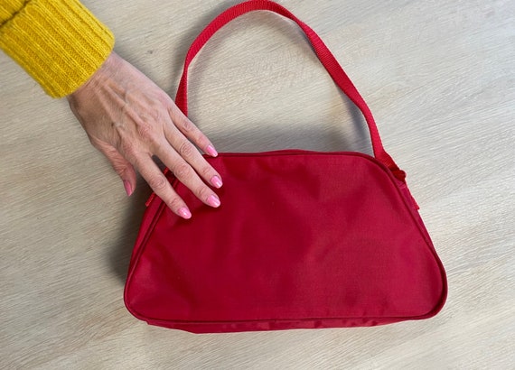 Red Vintage MARIMEKKO Shoulder Bag, Small Handbag… - image 7