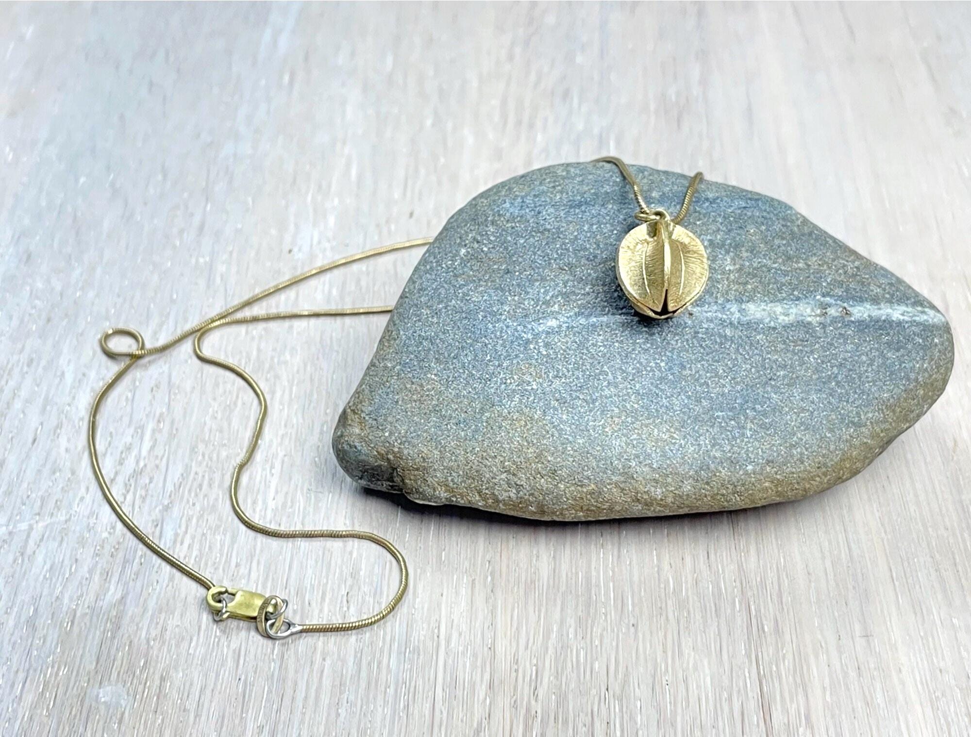 カレワラ ブロンズ雪花ペンダントネックレス - フィンランド