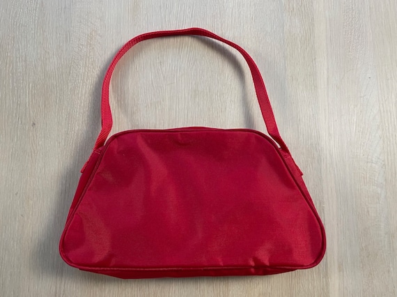 Red Vintage MARIMEKKO Shoulder Bag, Small Handbag… - image 1