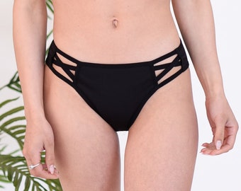 Culotte de règles ultra-fine et ultra-absorbante par Loulou - culotte menstruelle - tanga - flux léger