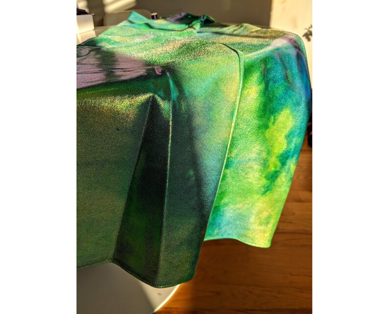 BlueGreenRainbow Flared Leggings, Festival Pants, Bell Bottoms TieDyeFor