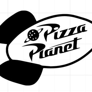 Toy Story Pizza Planet Sticker