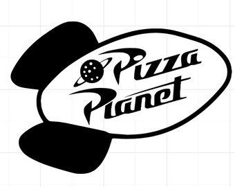 Toy Story Pizza Planet Sticker