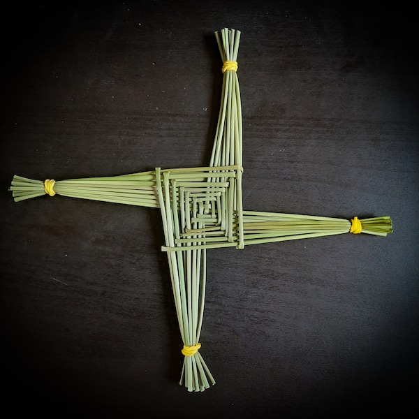 Handmade Irish St Bridgets Cross - Made in Glenbeigh Co. Kerry