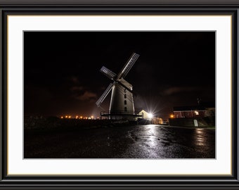Monté la Photo du moulin de Blennerville, Tralee, Co. Kerry en Irlande - frais de port gratuit