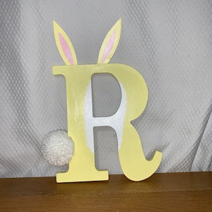 Personalized Disney Inspired Winnie the Pooh wooden letters for wall decor (8 Inches tall) RABBIT