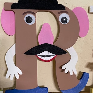 Personalized Disney Wall decor (8 inches) TOY STORY INSPIRED