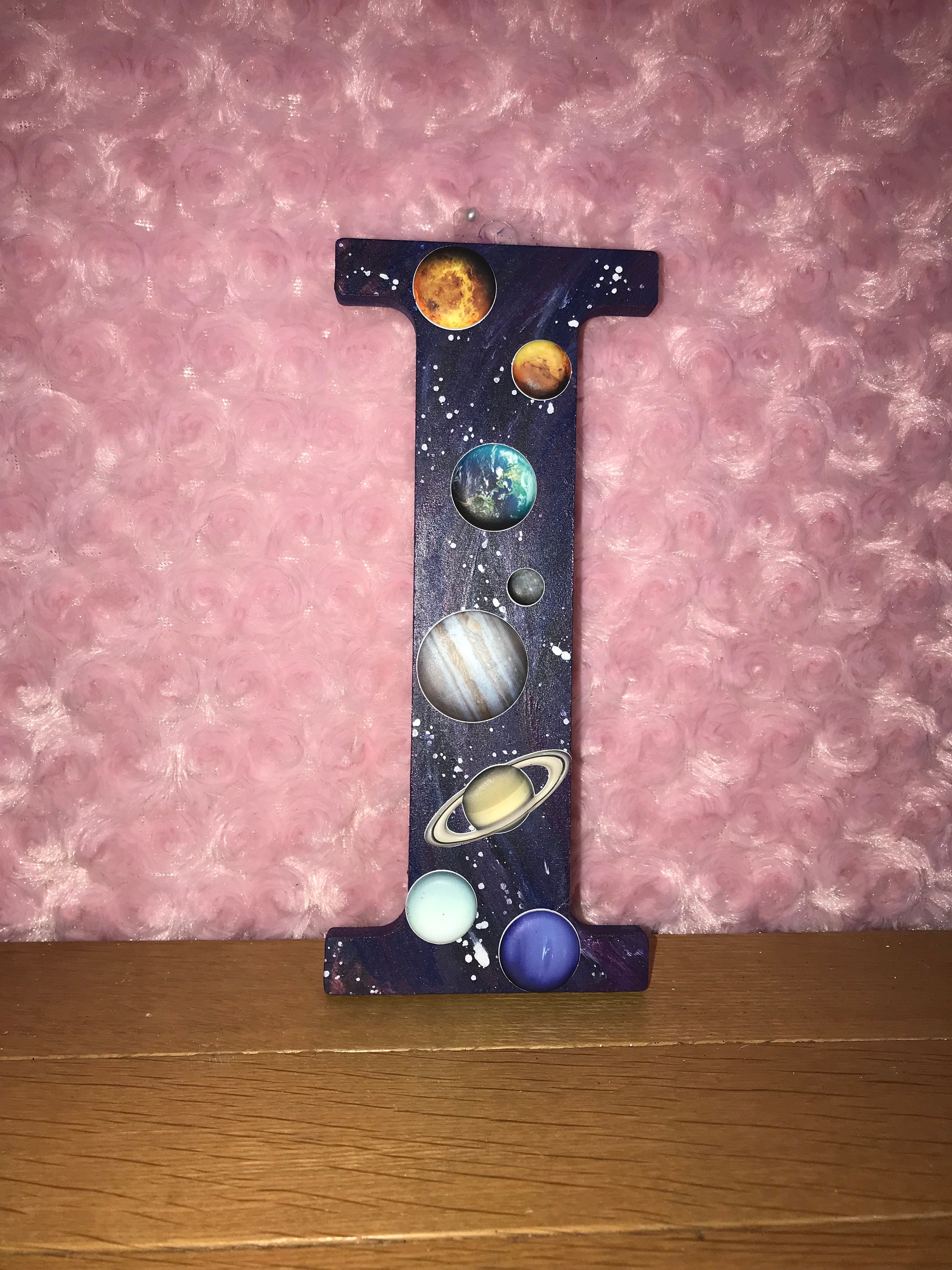 Personalized Science Inspired Wooden Letters for Wall Decor (8 Inches ...