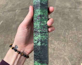 Large Ruby Zoisite Tower