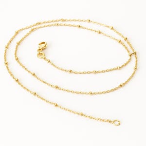 Chaîne En Argent Massif, Maille Forçat, 45 Cm, 4,36 G, Occasion