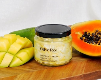 Whipped Mango Body Butter | Mango and Papaya Scented
