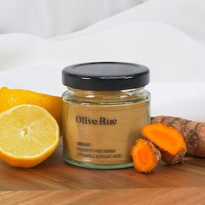 Clay Face Mask | Vitamin C & Kojic Acid Powder Mask | Dry Powder Facial Treatment