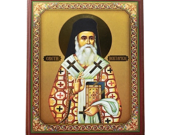 Orthodox Icon of Saint Nectarios