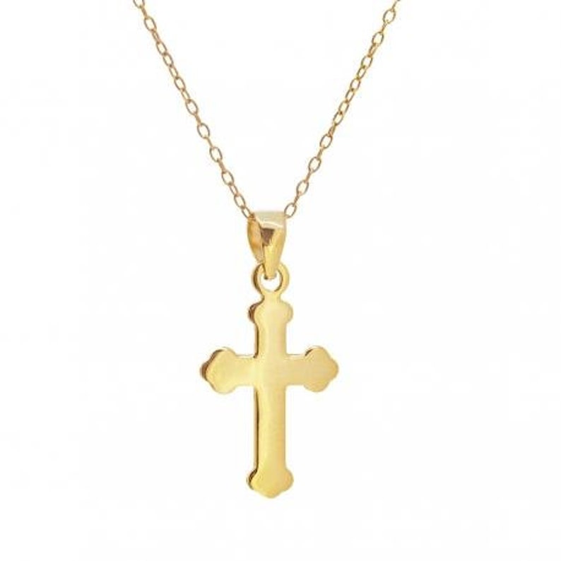 necklace minimalist jewelry religious necklace cross jewelry dainty necklace Cross necklace silver cross necklace gold cross necklace