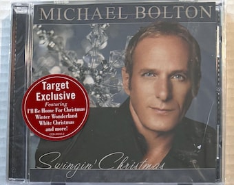 Michael Bolton Swingin' Christmas CD 2006 Target Exclusive Jingle Bell Rock White Christmas Holiday Music