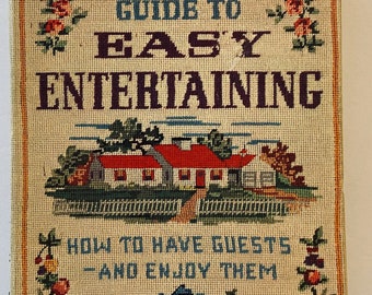 Betty Crocker Guide to Easy Entertaining 1959 Erste Auflage 2.Druck Hardcover Spiralbindung Rezepte Vintage Peter Spier Illustrationen