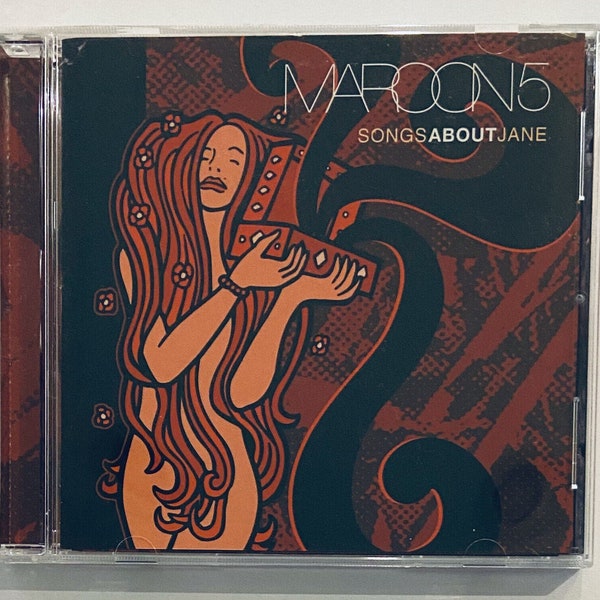 Maroon 5 Songs About Jane CD 2003 Adam Levine Matt Wallace This Love Tangled Harder to Breathe She Will Be Loved Sunday Morning Pop Rock