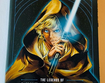 Star Wars Legends of Luke Skywalker L'histoire du manga par Ken Liu Support viz, première impression 2020 5,75 x 8,25 pouces Jedi Knight Comme neuf