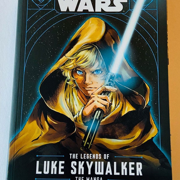 Star Wars Legends of Luke Skywalker The Manga Story by Ken Liu Viz Media 1st Printing 2020 5.75" x 8.25" Jedi Knight Like New