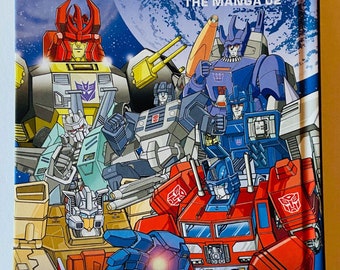 Transformers The Manga 02 Viz Couverture rigide, première impression mai 2020 Ban Magami Masumi Kaneda, plus de 340 pages 6 x 8,25 pouces Comme neuf