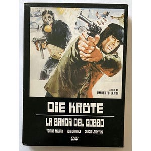 Die Krote La Banda Del Gobbo aka Brothers Will Die Tomas Milian Film Art DVD PAL Format Crime Action With Slipcover
