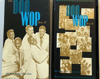The Doo Wop Box II 1996 4 CD Box Set Rhino 101 Vocal Group