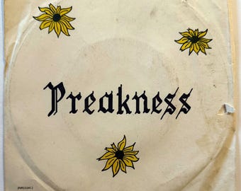 Preakness 45 RPM 7" Vinyl Charm City Orchestra John Harper Bobby McCleary Bub Deskin Harp Record Label Baltimore 1984