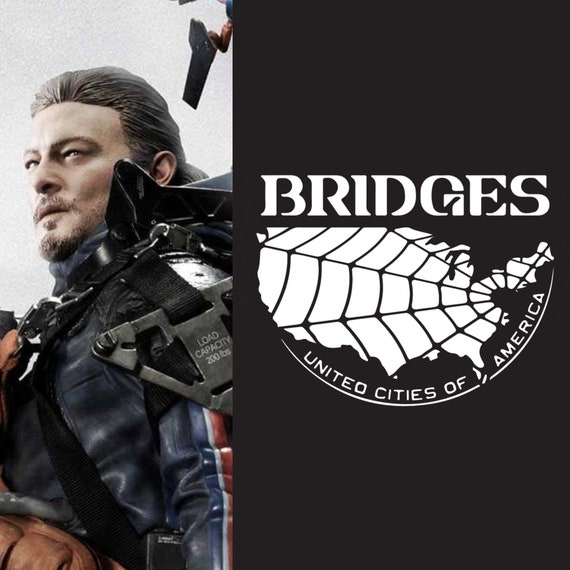 Death Stranding Bridges Uca Decal For T Shirt Jumper Cut Etsy