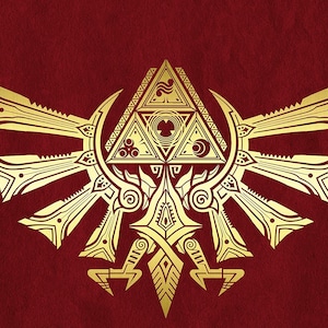 Triforce Eagle The Legend of Zelda Silhouette for t-shirt, jumper, cricut, Cut files, SVG Fonts, Svg, Eps, Svg, Jpg, Png, decals, vector